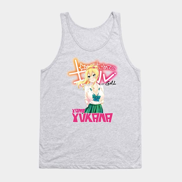 Fashionable School Girl Yukana Yame Tank Top by Readers